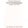 Un si vif étonnement - La honte, le rire, la mort